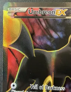 Pokemon TCG Umbreon-EX Fates Collide Holo Full Art Ultra Rare Card 119/124 - Image 2