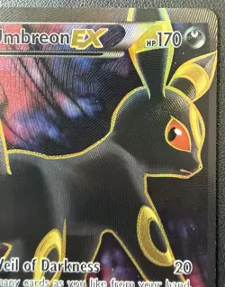 Pokemon TCG Umbreon-EX Fates Collide Holo Full Art Ultra Rare Card 119/124 - Image 3