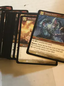 World of Warcraft TCG - Complete Common Set - Heroes of Azeroth 114 Cards Lot - Image 2