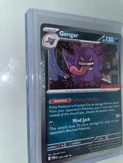 Pokemon Gengar POR GameStop Promo Stamped Holo Card 050/088 Stage 2 130 HP - Image 2