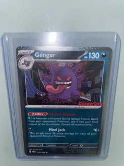 Pokemon Gengar POR GameStop Promo Stamped Holo Card 050/088 Stage 2 130 HP - Image 4