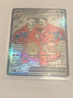 Pokemon TCG Charizard EX Obsidian Flames Special Illustration Card - Image 1