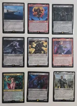 MTG Final Fantasy Rare 9 Card Lot Gilgamesh/Jenova/Valentine NM Never Played Z6 - Image 1