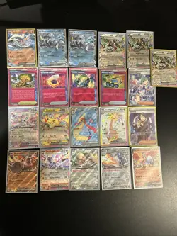 LOT Ultra Rare Scarlet and Violet Pokemon Cards. Ace Spec, Ex, Trainer Full Art - Image 1