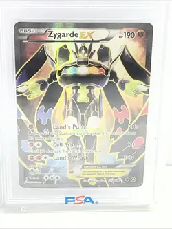2017 POKEMON MEGA POWERS COLL PROMO #54A FULL ART/ZYGARDE EX PSA 10 - Image 2