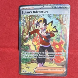 Pokemon Ethan's Adventure Sv10 Destined Rivals Full Art SIR Holo 236/182 - Image 1