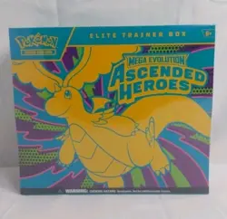 New/Sealed Pokemon TCG Ascended Heroes Elite Trainer Box |AH ETB| W/Free Gift! - Image 1