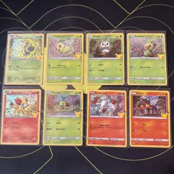 2021 Pokemon McDonald’s Promos NM Lot of 8 - Image 1