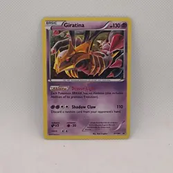 Pokemon TCG Giratina XY184 Black Star Promo Cosmos Holo Rare LP-MP+ 2016 - Image 1