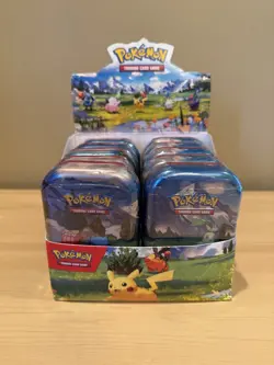 Pokemon TCG Ascended Heroes Mini Tin Display- 10 Sealed Tins New! - Image 1