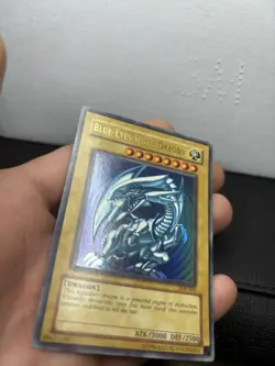 Yu-Gi-Oh! Blue-Eyes White Dragon SDK-001 Unlimited VLP NM Super Clean Near Mint - Image 3