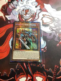 Yugioh Rescue Ace Quick Attacker BPRO-EN023 Starlight Rare 1st Edition NM - Image 1