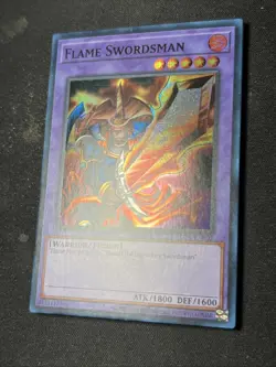 Flame Swordsman - LOB-EN003 - Super Rare 25th Anniversary NM Yugioh - Image 2