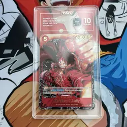 2023 One Piece OP05 Monkey D. Luffy 1st Anniversary ST01-012 TAG 10 English - Image 1