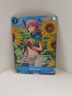 REBECCA - One Piece OP10-058 - AA Alt Art Super Rare SR - Royal Blood - Image 1