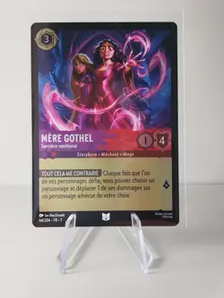 Carte LORCANA FR - Chapitre 7 64/204 Mere Gothel -✨FOIL✨Neuf - Image 1