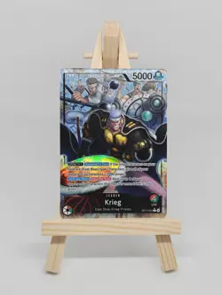 One Piece TCG Krieg OP15-001 Leader Alt Art English Near Mint - Image 1