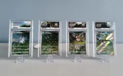 Ace 10 Gem Pack Vol 2 Art Rare Set Eevee Umbreon Leafeon Sylveon Chinese CBB2C - Image 1