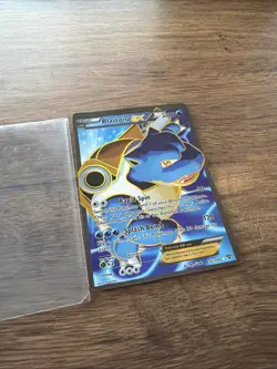 Pokemon TCG Blastoise EX Full Art Holo 143/146 Mint Condition - Image 1