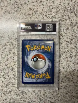 Pokemon TCG Celebi & Venusaur GX SM167 Sun Moon Tag Team Alt Art Promo PSA 8 NM - Image 2