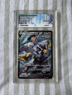 Pokemon TCG Rapid Strike Urshifu V Special Art #TG20 Ace 10 Gem Mint - Image 1