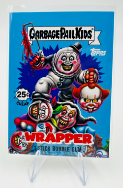Oh, The Horror-ible Wrapper Card #6 Terrifier Art the Clown Garbage Pail Kids - Image 1