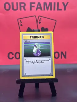 Potion 94/102 Common Shadowless Base Set Vintage Pokemon Card WoTC 1999 MP - Image 1