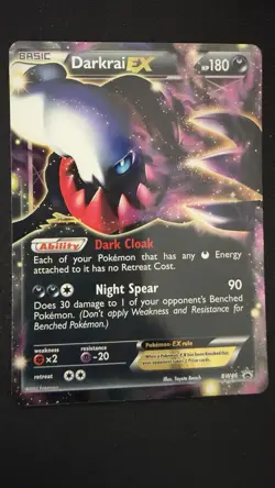 Pokemon Darkrai EX BW46 Dark Explorers Black Star Promo - Image 1