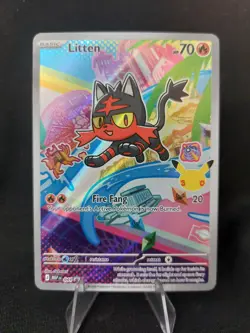 Pokemon First Partner Illustration Collections Rowlet 43 Litten 44 Popplio 45 - Image 4