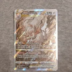 Pokemon Hisuian Zoroark VSTAR Ultra Rare Holo GG56/GG70 270HP Ticking Curse Zen… - Image 1
