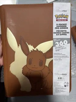 Ultra PRO - Elite Eevee 9-Pocket Zippered PRO-Binder for Pokemon - Image 4