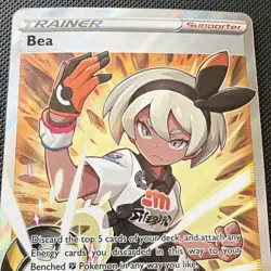 Pokemon Bea TG25 Trainer Full Art Ultra Rare Holo Astral Radiance Card LP+ - Image 1