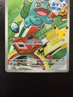 Pokemon TCG Bulbasaur 037 ME: Mega Evolution Promo (MEP) NM - Image 3