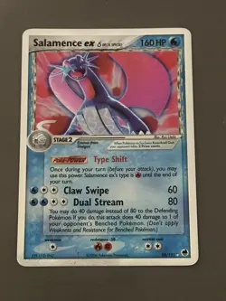 Salamence ex (Delta Species) 98/101 Dragon Frontiers Holo Rare Pokemon TCG - Image 1