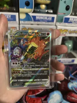 Pokemon TCG Charizard VSTAR SWSH262 Promo Holo Full Art 280 HP VSTAR English - Image 1