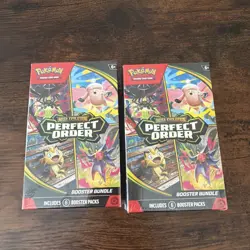 Pokemon TCG Mega Evolution Perfect Order Booster Bundle - ( X2 ) 2 bundles - Image 1