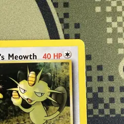 GIOVANNI’S MEOWTH - Gym Challenge - 43/132 - Uncommon - Pokemon Card - Image 4