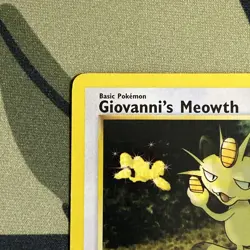 GIOVANNI’S MEOWTH - Gym Challenge - 43/132 - Uncommon - Pokemon Card - Image 5