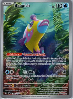 Bruxish 200/191 SV08: Surging Sparks Pokemon TCG Illustration Rare NM - Image 1