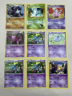 9x Giovannis Nidorino Lot Nidoking Nidorino Nidoran Pokemon Collection Set Build - Image 1