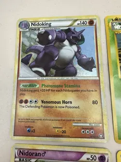 9x Giovannis Nidorino Lot Nidoking Nidorino Nidoran Pokemon Collection Set Build - Image 2