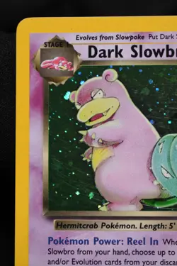 Dark Slowbro 12/82 Team Rocket Holo Unlimited Pokemon TCG LP/NM - Image 4