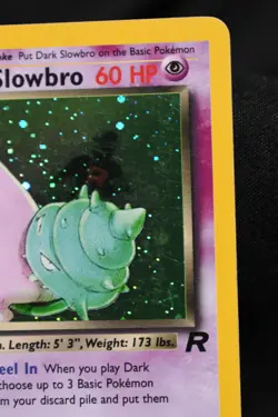 Dark Slowbro 12/82 Team Rocket Holo Unlimited Pokemon TCG LP/NM - Image 5