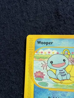 Pokemon TCG Aquapolis Wooper Card Regular, Common, 117/147 Series - Image 3