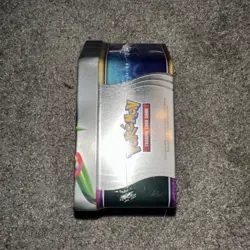 Pokemon Paradox Clash Tin Iron Leaves ex Promo 5 Packs New Factory Sealed - Image 4