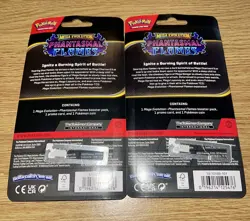 Pokemon Phantasmal Flames Booster Packs x2 Factory Sealed - Image 2