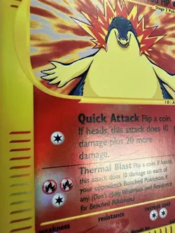 Pokemon Tcg Typhlosion Expedition Reverse Holo Card 64/165 Light Play - Image 3