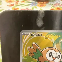 Pokemon Rowlet Promo Holo Card MEP 043 Basic 70 HP Tackle 20 Pokemon TCG - Image 2