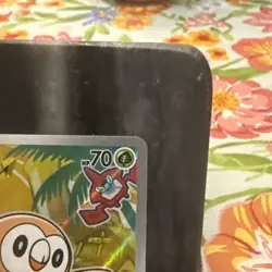 Pokemon Rowlet Promo Holo Card MEP 043 Basic 70 HP Tackle 20 Pokemon TCG - Image 3