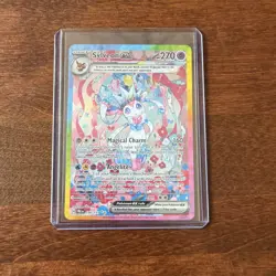 Pokemon TCG Sylveon EX Prismatic Evolutions. NEAR MINT! PACK FRESH!!!! - Image 1